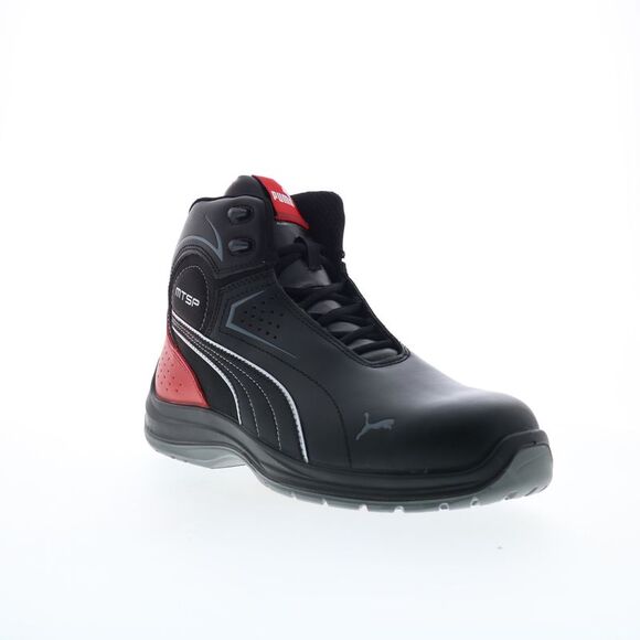 Puma Safety Mens Touring Mid Electrical Hazard Black Boots (NWT) - Picture 2 of 7